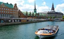 Christiansborg canal in Copenhagen